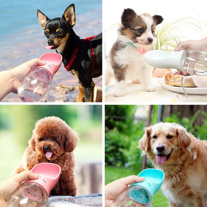 Portable Pet Dog Water Bottle for Small Large Dogs Travel Puppy Cat Drinking Bowl Outdoor Pet Water Dispenser Feeder Pet Product